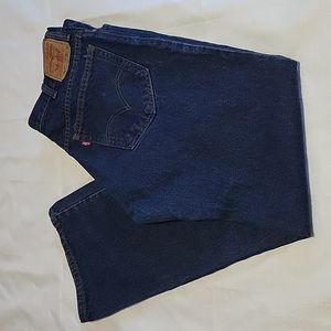 Levi's 517 dark wash bootcut jeans mens 38x34